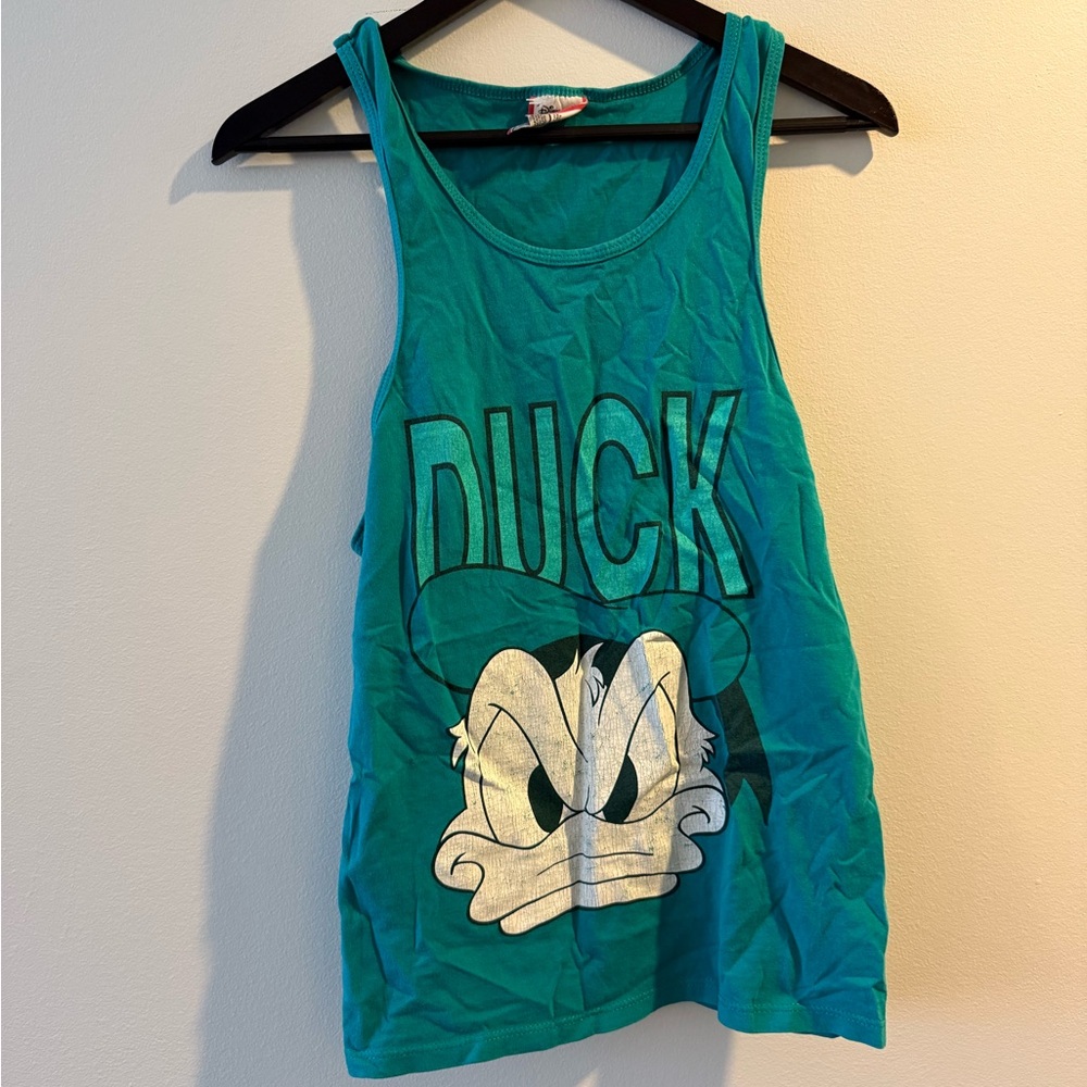 Disney Teal Mickey Mouse Cotton Tank